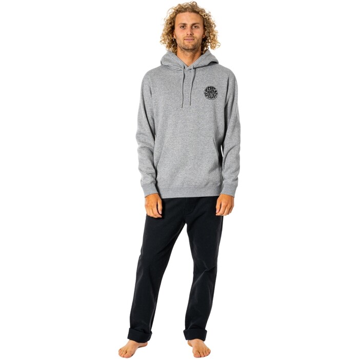 Rip Curl Hombres 2024 Sudadera Con Capucha Wetsuit Icon CFEGM9 - Gris